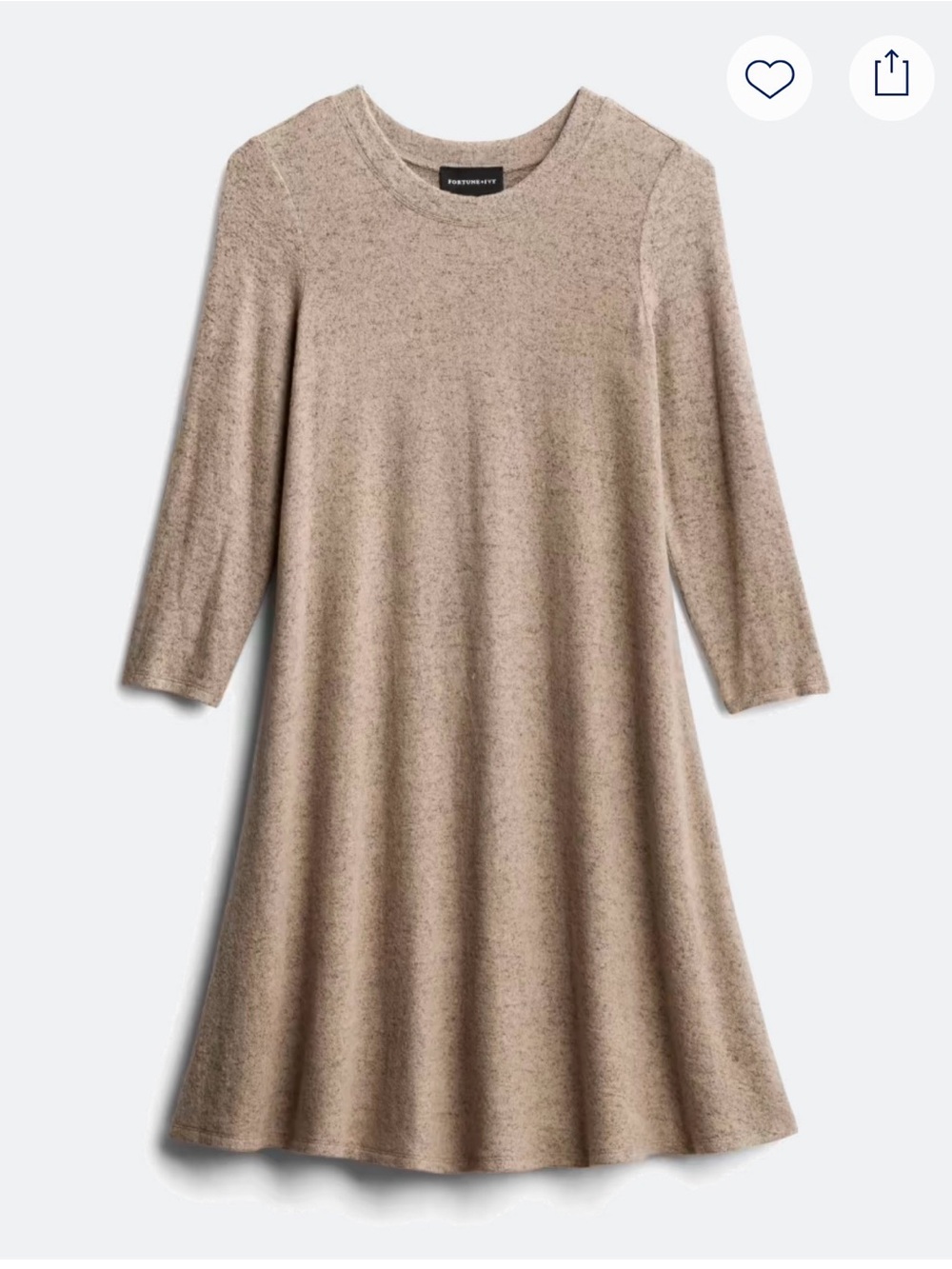Fortune + Ivy Regina Hacci Knit Dress